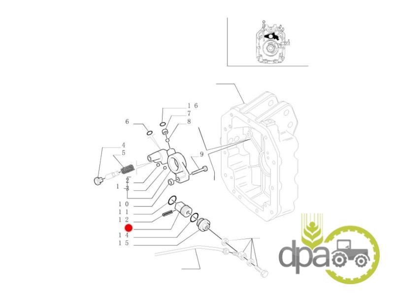 Piston supapa priza putere Ford 5161611