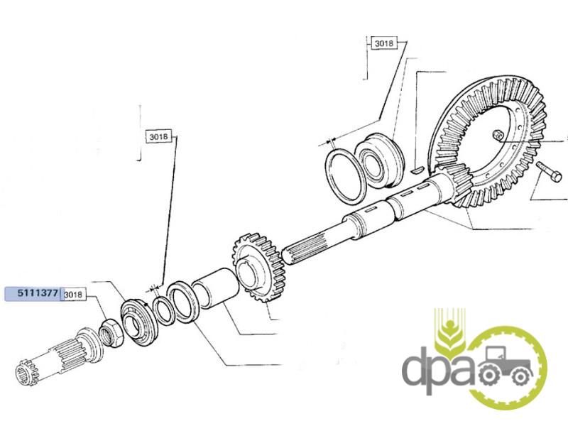 Piulita grup conic Ford 5111377