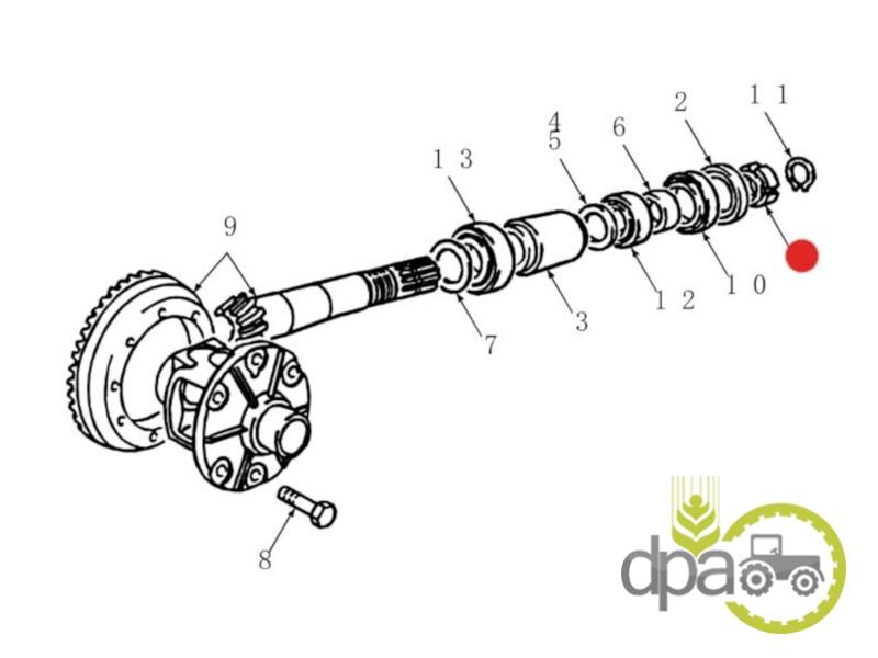 Piulita grup conic fata Ford 4997450
