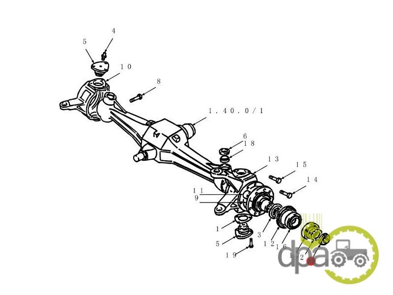 Piulita roata fata Ford 10214310