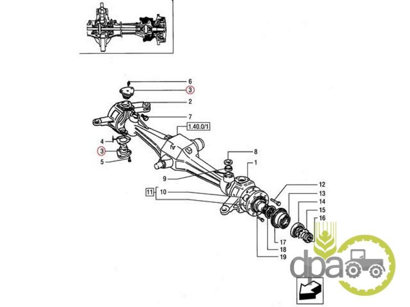 Pivot Case IH 5122540