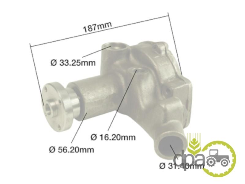 Pompa apa Massey Ferguson 836136220