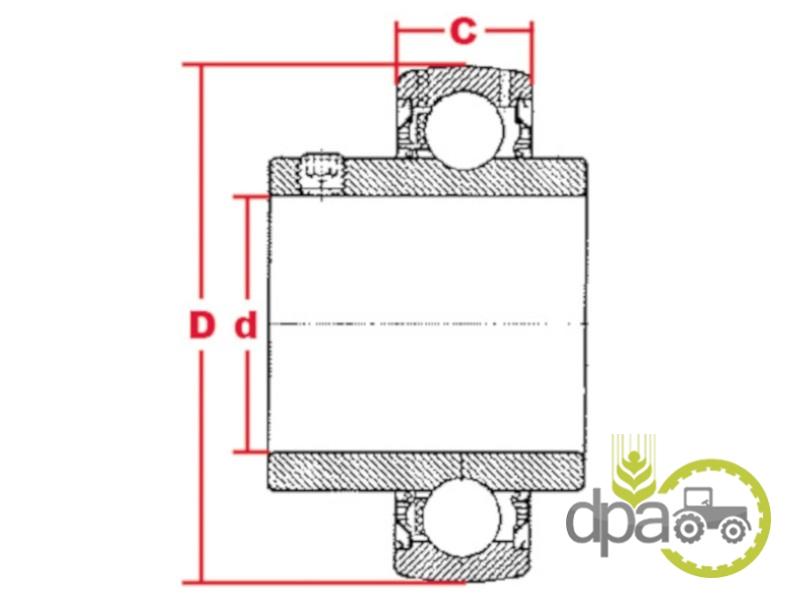 Rulment 30x62x19 5167098