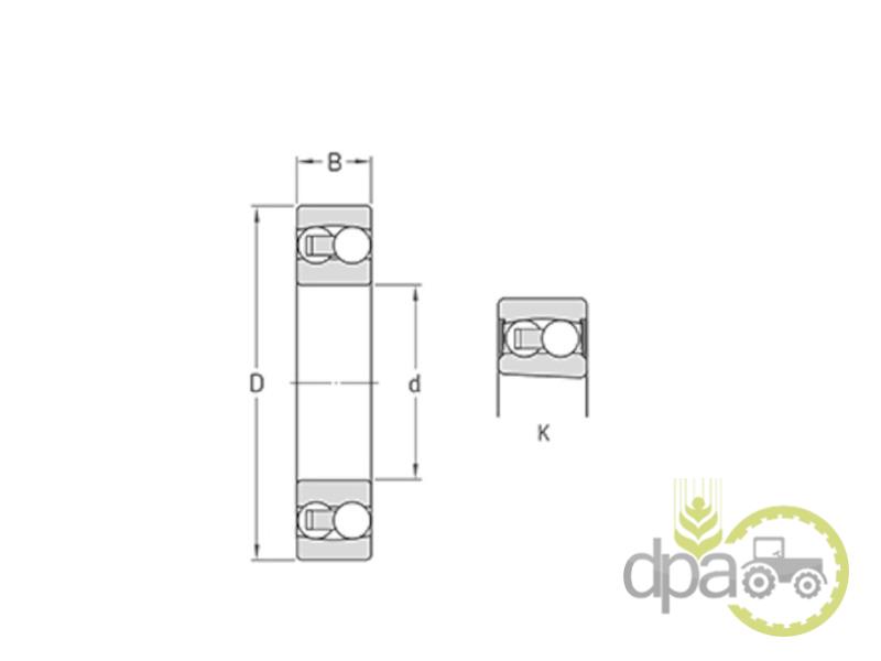 Rulment 40x80x23 2208