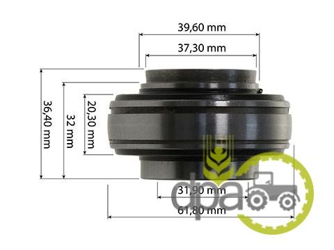 Rulment cardan Mc Cormick 82236C1
