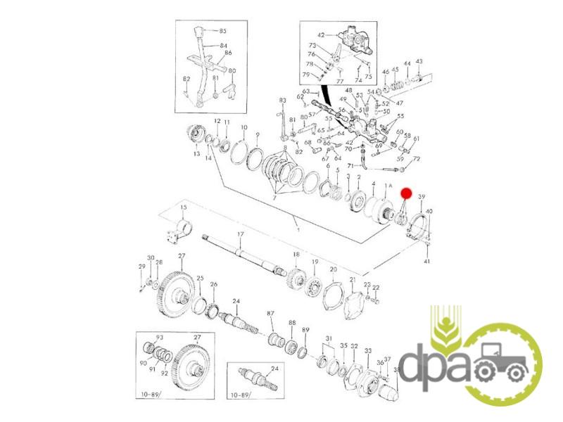 Segment priza putere New Holland 8313283