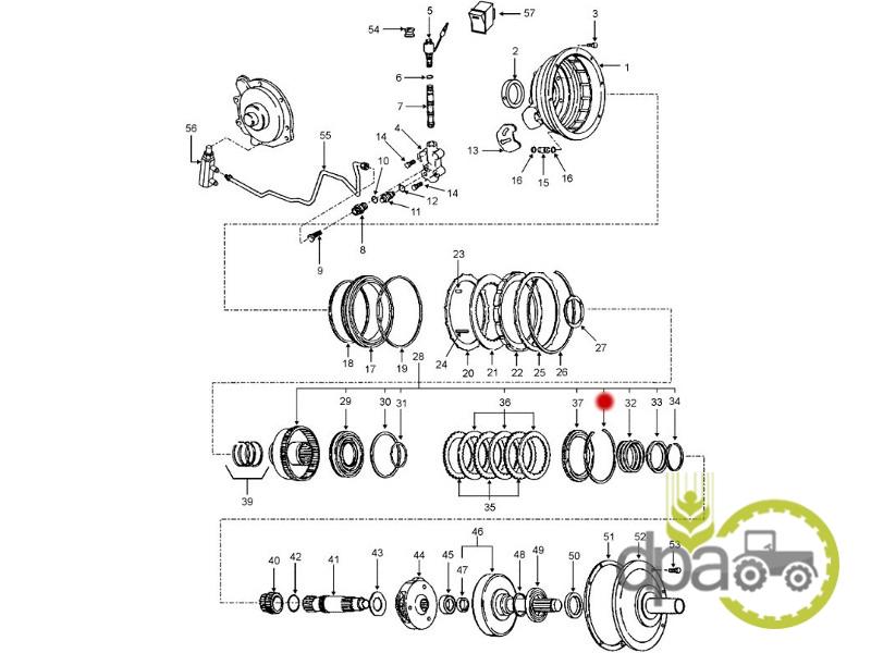Segment priza putere Ford 9823829