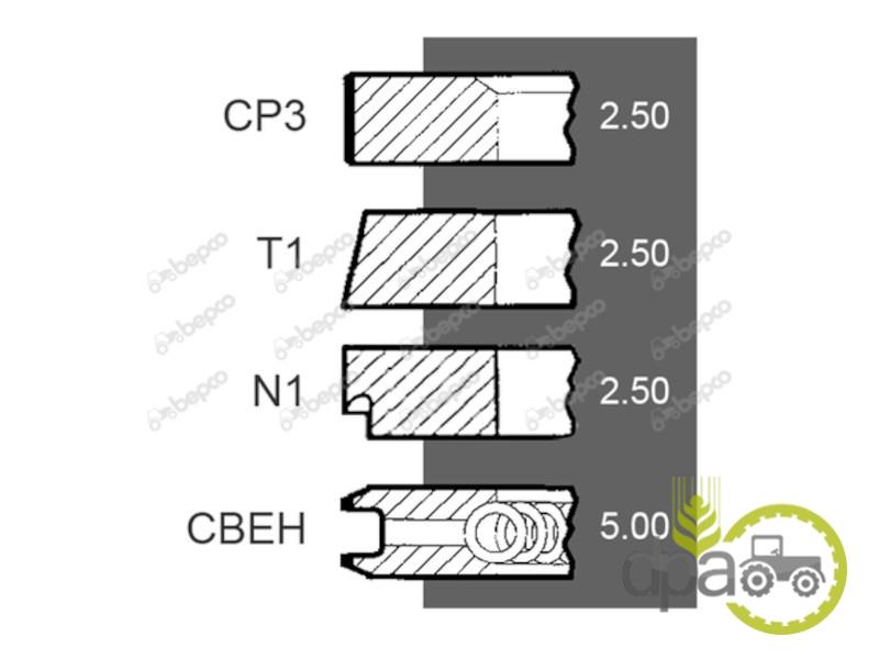 Segmenti motor Same 0.024.0052.4