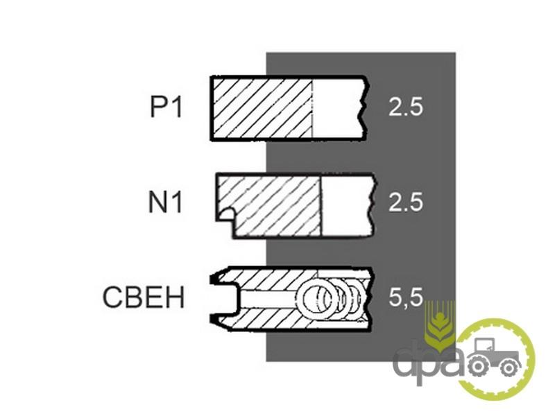 Segmenti motor Fiat 1210025600