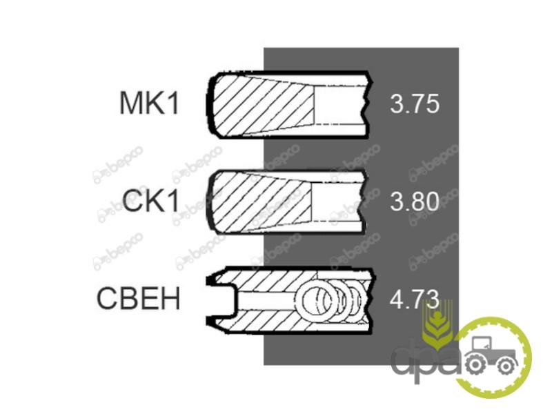 Segmenti motor John Deere AR51741