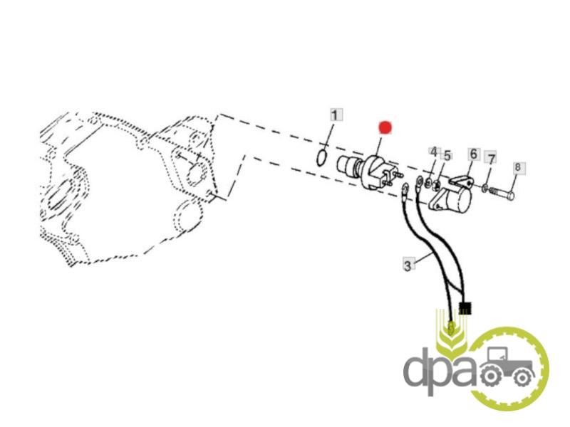 Senzor turatie John Deere AR87494