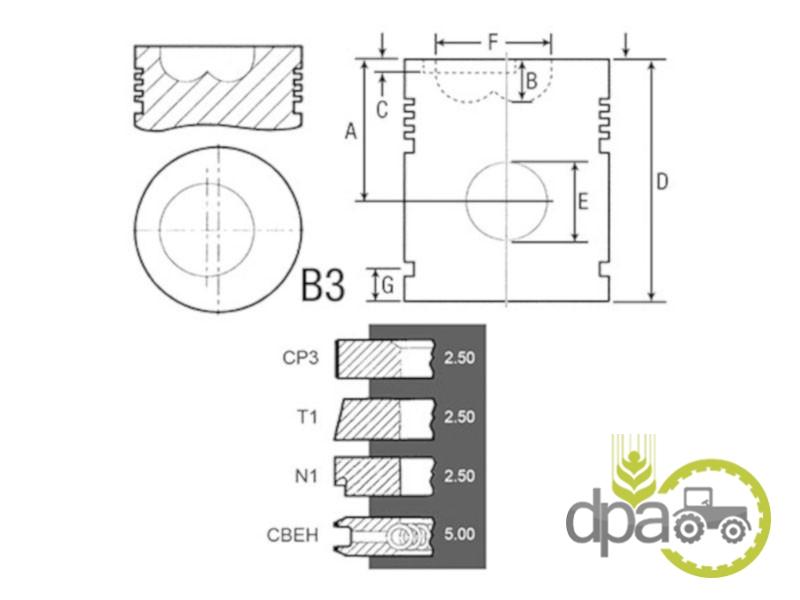 Set motor Same 0.053.0060.6/10