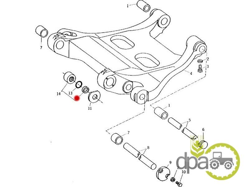 Simering ax ridicare hidraulica john deere R53177