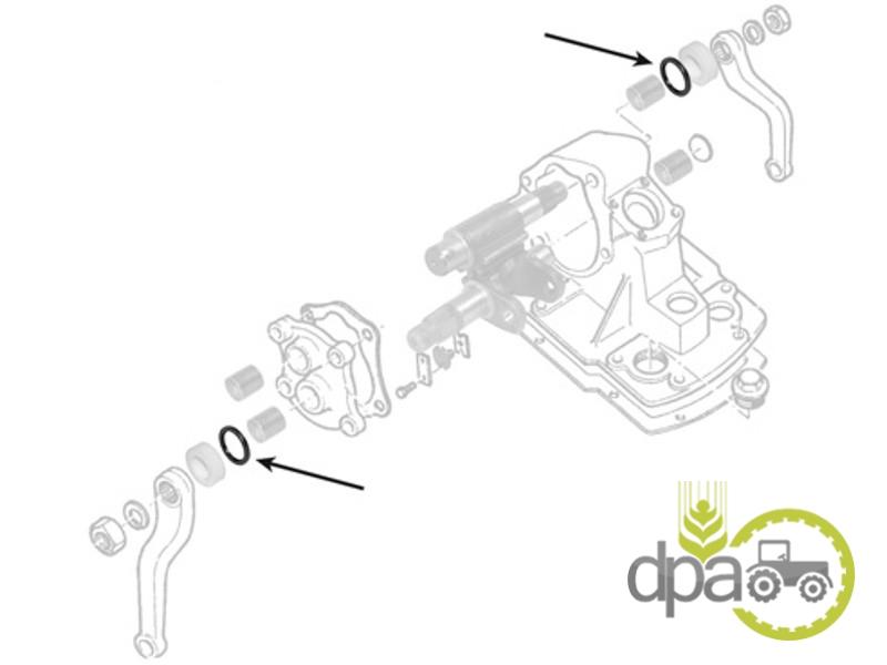 Simering caseta directie Ford 19032634