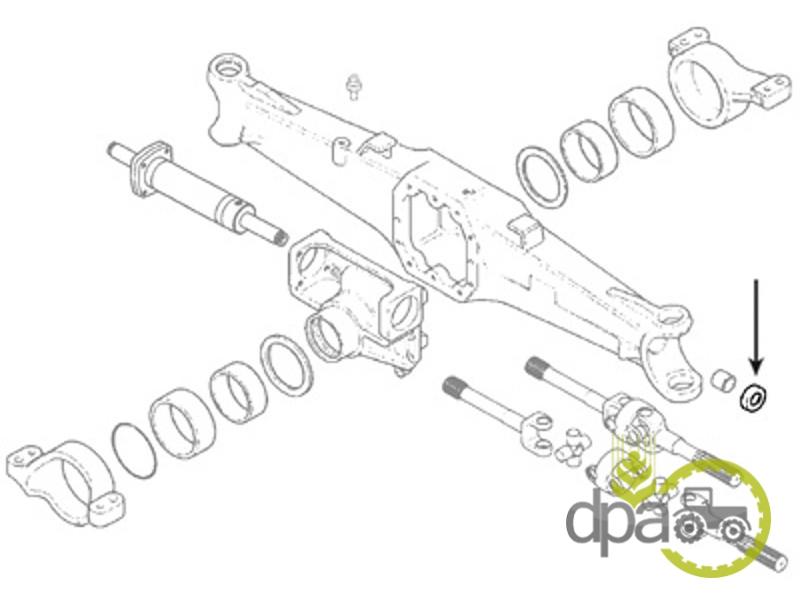 Simering planetara fata Massey Ferguson 3983369