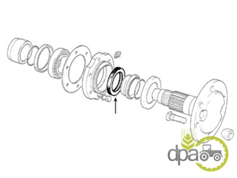 Simering planetara spate David Brown K15550