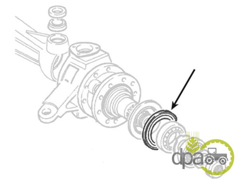 Simering roata fata Fiat 40001030