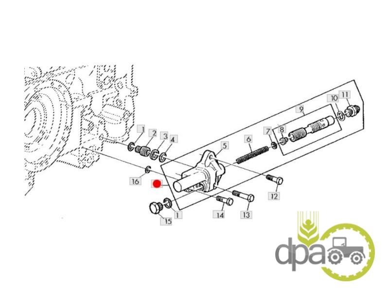 Supapa hidraulica John Deere AL31925