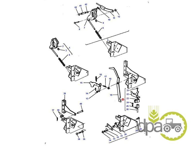Supapa ridicare hidraulica Massey Ferguson 1868847M91