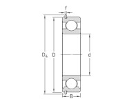 RULMENT 40X80/86.6X18