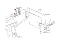 GARNITURA BALAMA GEAM SPATE New Holland