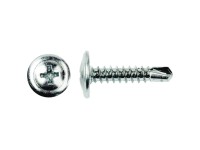 SET SURUB AUTOFORANT CU CAP PLAT SI SAIBA 4.2X14MM 100BUC
