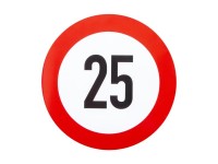 AUTOCOLANT INDICATOR LIMITA DE VITEZA 25KM/H