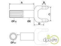 AX PLANETARA FATA DREAPTA Fiat