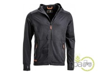 BLUZA POLAR BARBATI CU FERMOAR SI GLUGA ANTRACIT L 52-54