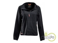 BLUZA POLAR FEMEI CU FERMOAR SCURT ANTRACIT L 40