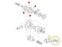 BOLT CARCASA DIFERENTIAL SPATE Case IH