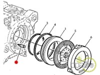 BOLT SISTEM FRANARE John Deere