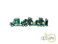 CAMION CU PLATFORMA SI TRACTOARE JUCARIE JOHN DEERE 6820