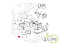 CAPAC LAMPA SEMNALIZARE DREAPTA FATA john deere