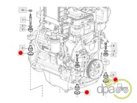 CAPAC TAMPON MOTOR John Deere