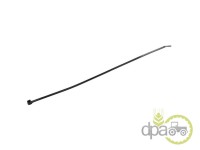 COLIER PLASTIC 3.6X370 NEGRU