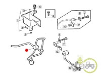 CONDUCTA ULEI TRANSMISIE John Deere