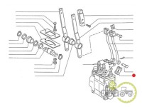 CONEXIUNE TIJA DISTRIBUITOR HIDRAULIC Case IH