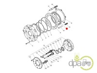 DISC FRICTIUNE AMBREIAJ TRANSMISIE Massey Ferguson