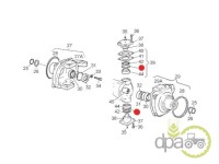 GARNITURA PIVOT Case IH