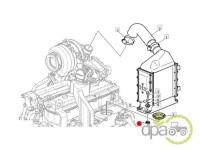 GARNITURA RADIATOR INTERCOOLER John Deere