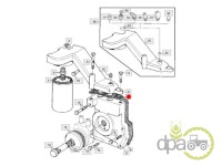 GARNITURA SUPORT FILTRU ULEI MOTOR John Deere