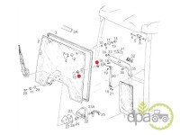 GARNITURA SUPORT TELESCOP PARBRIZ Steyr