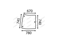 GEAM LATERAL DREAPTA Landini