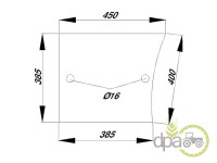 GEAM USA INFERIOR STANGA SAU DREAPTA John Deere