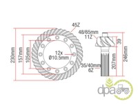 GRUP CONIC FATA Massey Ferguson