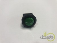 INTRERUPATOR ROTUND ON/OFF VERDE 24V Piese universale