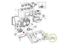 INTRERUPATOR VENTILATIE John Deere