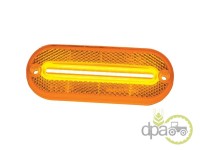 LAMPA GABARIT NEON PORTOCALIU 24V