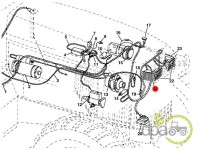 LAMPA LATERALA DREAPTA FATA John Deere